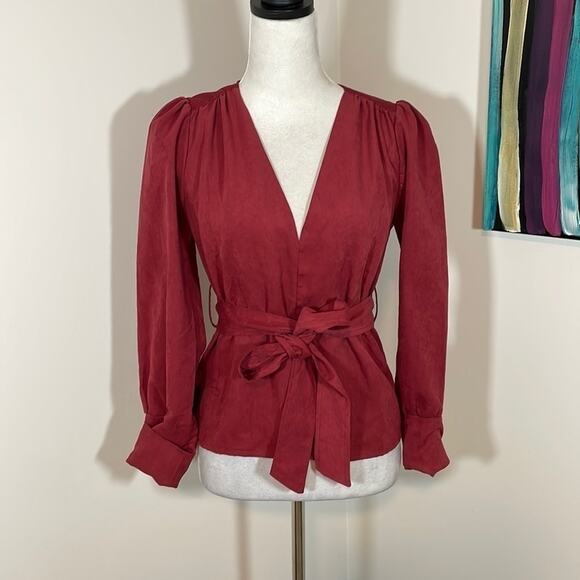 Favlux belted blouse - Picture 1 of 11